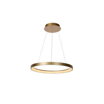 VIDAL - Hanglamp - Ø 58 cm - LED Dimb. - 1x48W 2700K - Mat Goud / Messing  Lucide