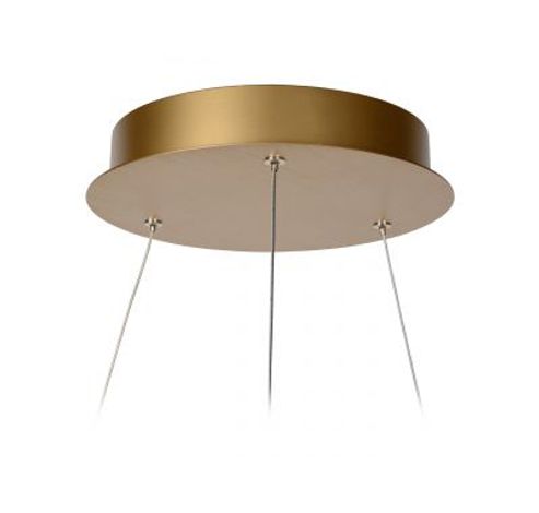 VIDAL - Hanglamp - Ø 58 cm - LED Dimb. - 1x48W 2700K - Mat Goud / Messing  Lucide