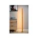 Lucide SYTZE - Vloerlamp - LED Dimb. - 1x30W 3000K - Licht hout