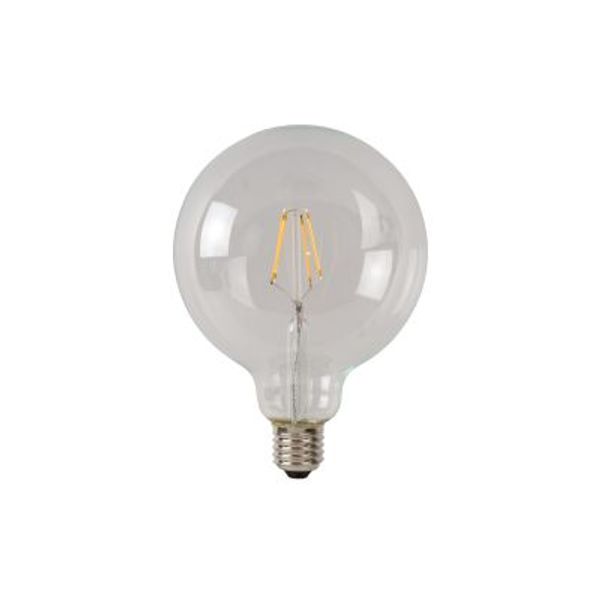 Lucide G125 - Filament lamp - Ø 12,5 cm - LED Dimb. - E27 - 1x5W 2700K - Transparant