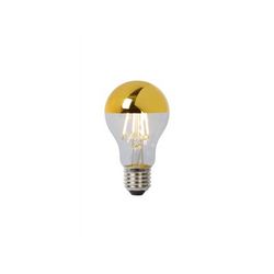 Lucide A60 SPIEGEL - Filament lamp - Ø 6 cm - LED Dimb. - E27 - 1x5W 2700K - Goud