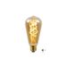 Lucide ST64 TWILIGHT SENSOR - Filament lamp Buiten - Ø 6,4 cm - LED - E27 - 1x4W 2200K - Amber