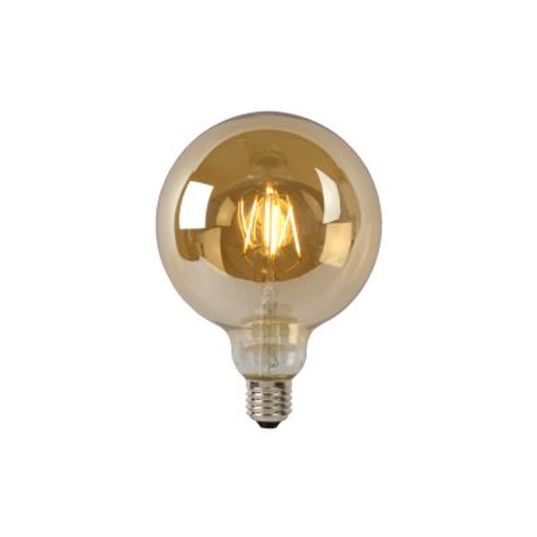 Lucide G125 - Filament lamp - Ø 12,5 cm - LED Dimb. - E27 - 1x80W 2700K - Transparant