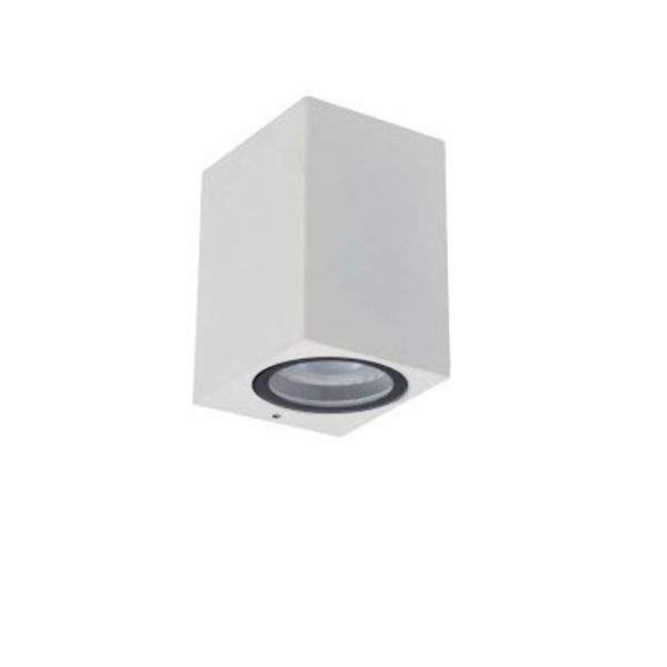 Lucide ZARO - Wandspot Buiten - 1xGU10 - IP44 - Wit