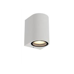 Lucide ZARO - Wandspot Buiten - 1xGU10 - IP44 - Wit