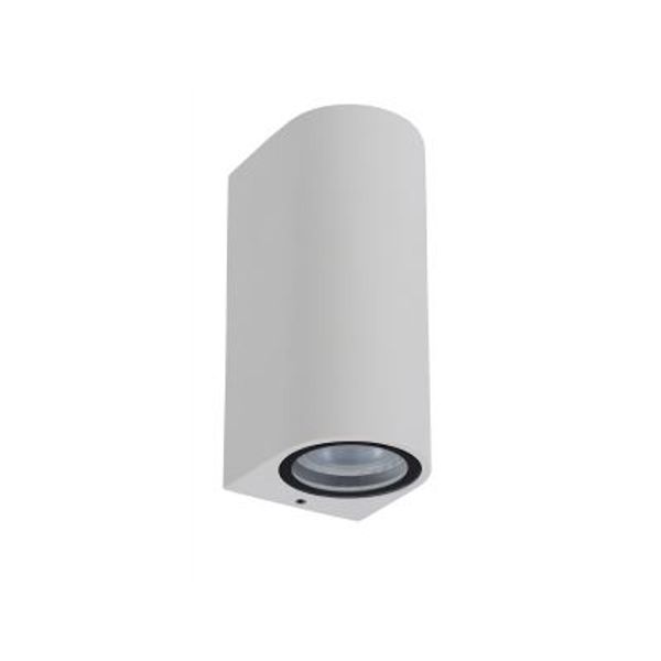 Lucide ZARO - Wandspot Buiten - 2xGU10 - IP44 - Wit