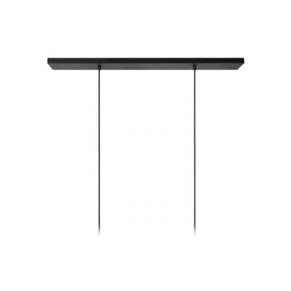 Lucide MIKAELA - Hanglamp - Ø 35 cm - 2xE27 - Zwart