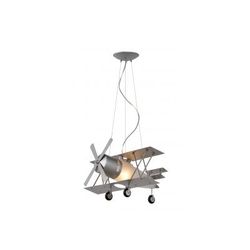 Lucide FOCKER - Hanglamp Kinderkamer - 1xE27 - Grijs