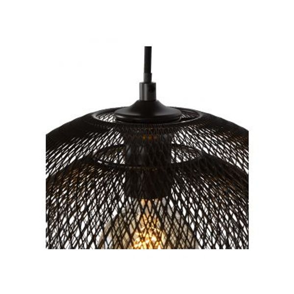 Lucide MESH - Hanglamp - 2xE27 - Zwart