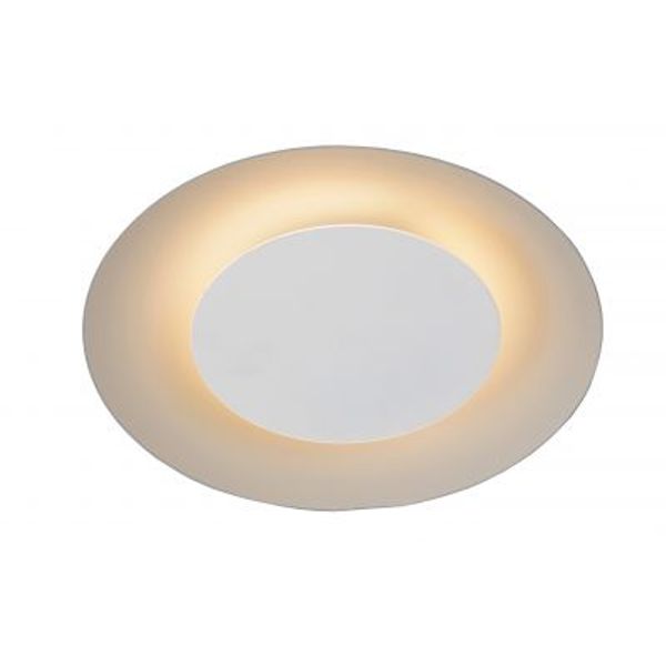 Lucide FOSKAL - Plafonnière - Ø 21,5 cm - LED - 1x6W 2700K - Wit