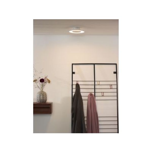 Lucide FOSKAL - Plafonnière - Ø 21,5 cm - LED - 1x6W 2700K - Wit