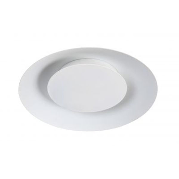 Lucide FOSKAL - Plafonnière - Ø 34,5 cm - LED - 1x12W 2700K - Wit