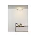 Lucide DIMY - Plafonnière Badkamer - Ø 28,6 cm - LED Dimb. - 1x12W 3000K - IP21 - 3 StepDim - Hout