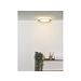 Lucide DIMY - Plafonnière Badkamer - Ø 28,6 cm - LED Dimb. - 1x12W 3000K - IP21 - 3 StepDim - Licht hout