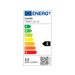 Lucide ONNO - Spiegellamp Badkamer - LED - 1x12W 3000K - IP44 - Mat chroom