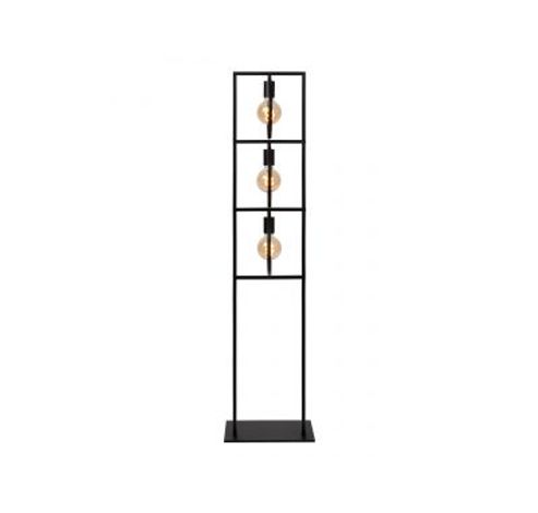 SUUS Vloerlamp-Zwart-3xE27-40W-Metaal  Lucide