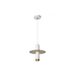 Lucide SELIN Hanglamp Badk.-Wit-Ø6-1xGU10-5W-IP44-Metaal