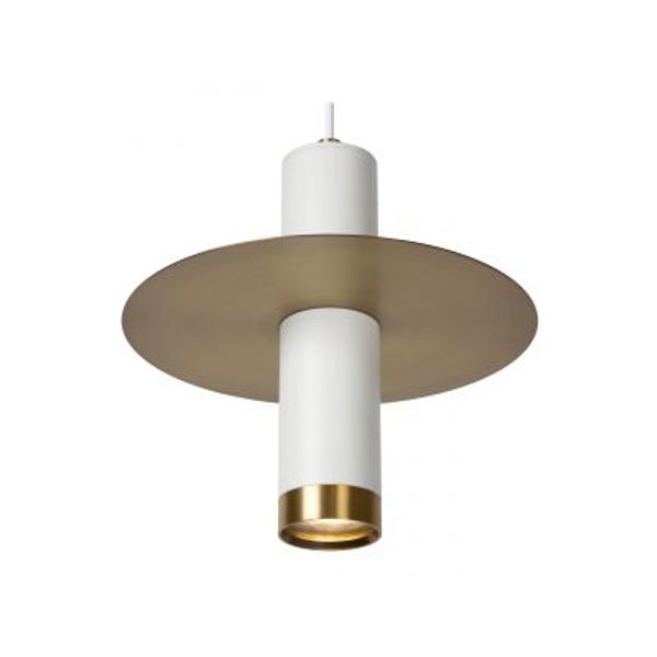 Lucide SELIN Hanglamp Badk.-Wit-Ø6-1xGU10-5W-IP44-Metaal