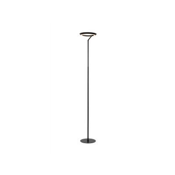 Lucide CELESTE Vloerlamp-Zwart-Ø28-LED Dimb.-21W-2700K