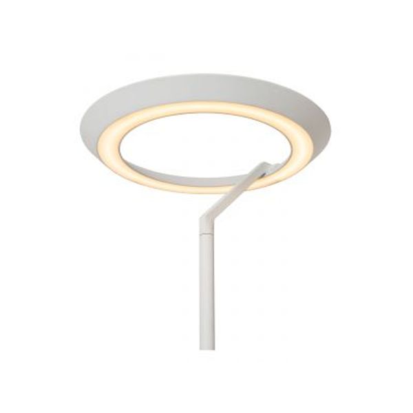 Lucide CELESTE Vloerlamp-Wit-Ø28-LED Dimb.-21W-2700K