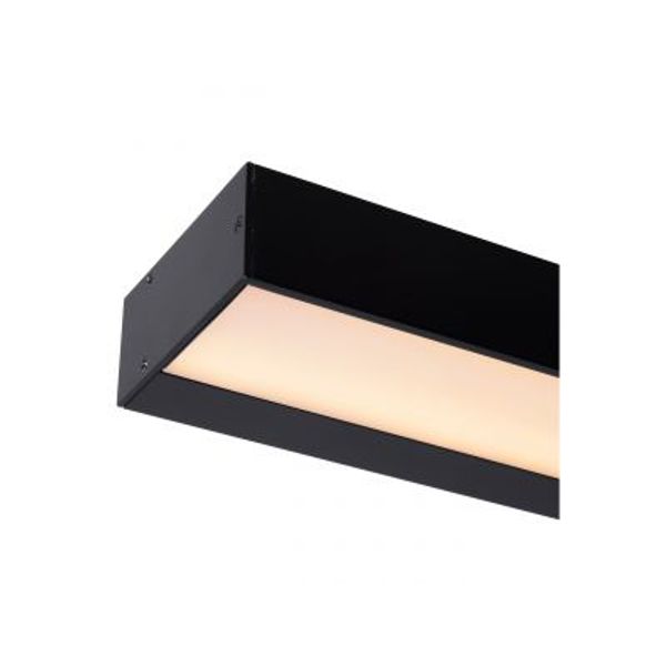 Lucide ALEXA Wandlamp Badk.-Zwart-LED-8W-3000K-IP44