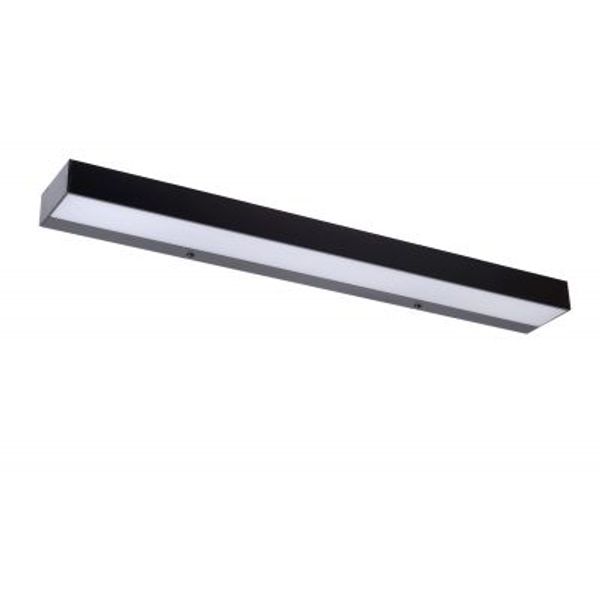 Lucide ALEXA Wandlamp Badk.-Zwart-LED-8W-3000K-IP44