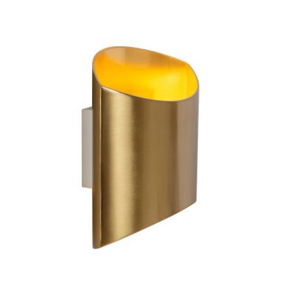 Lucide DILETTA Wandlamp-Mat Go.-1xG9-40W-Alumin.