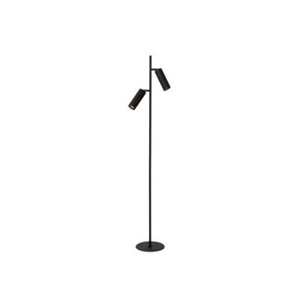 Lucide CLUBS Vloerlamp-Zwart-2xGU10-40W-Alumin.