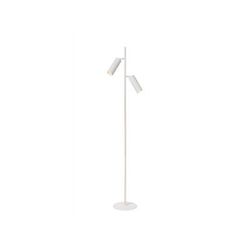 Lucide CLUBS Vloerlamp-Wit-2xGU10-40W-Alumin.