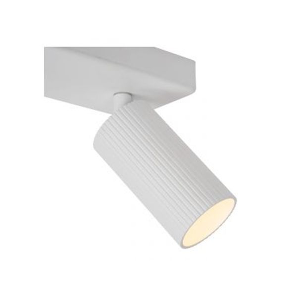 Lucide CLUBS Plafondspot-Wit-2xGU10-40W-Alumin.