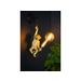 Lucide CHIMP. Wandlamp-Zwart-1xE27-60W-Kunsts.