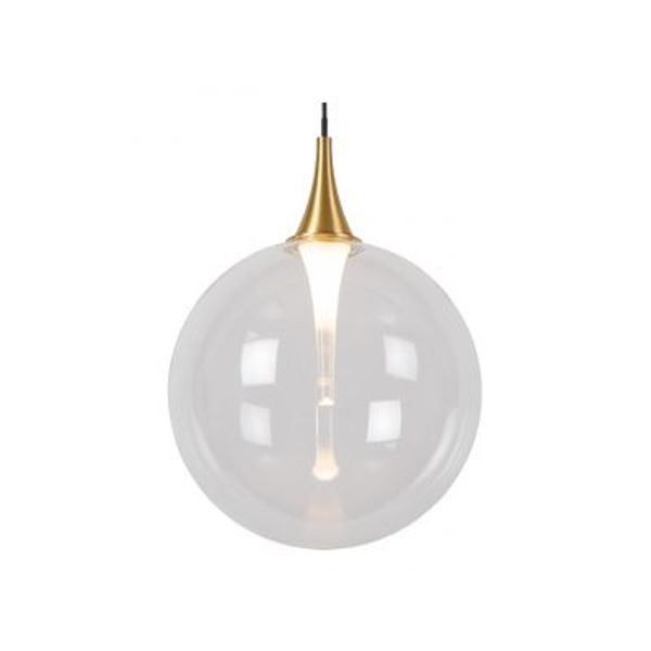 Lucide GISELA Hanglamp-Transp.-Ø16-LED-3,6W-2700K-Glas