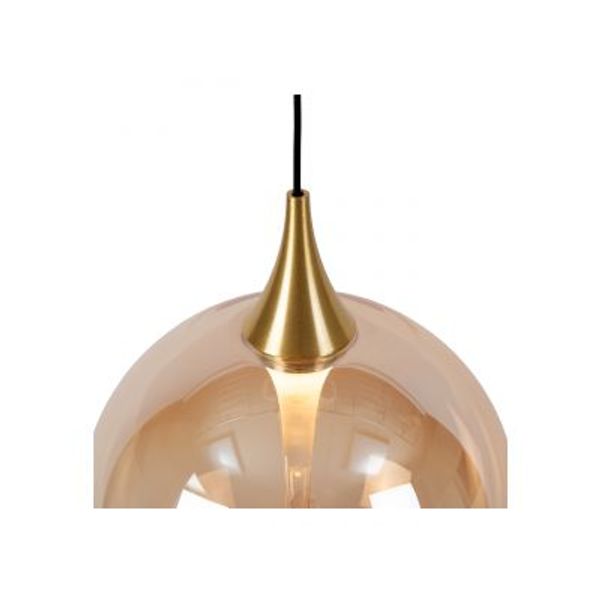 Lucide GISELA Hanglamp-Amber-Ø16-LED-3,6W-2700K-Glas