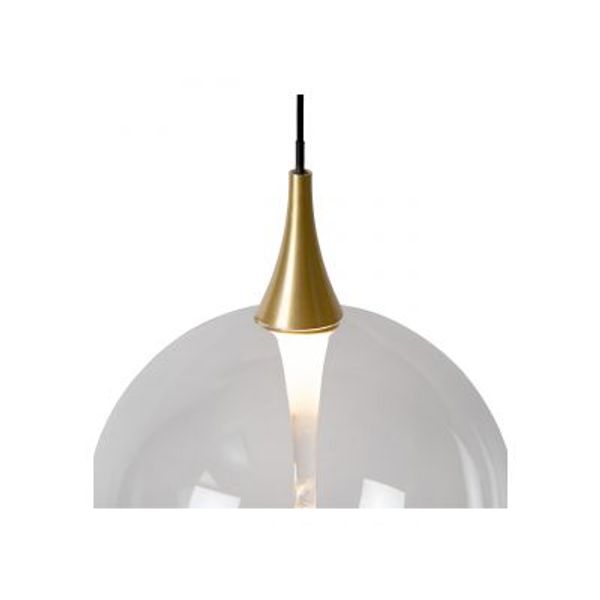 Lucide GISELA Hanglamp-Transp.-Ø56-LED Dimb.-3,6W-2700K