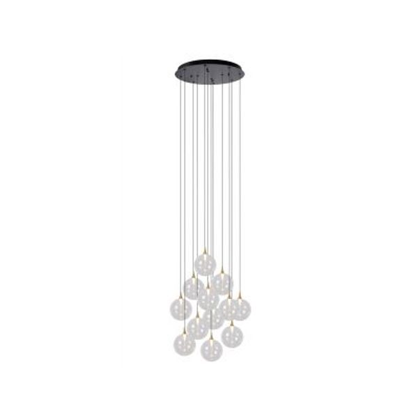 Lucide GISELA Hanglamp-Transp.-Ø61-LED Dimb.-3,6W-2700K