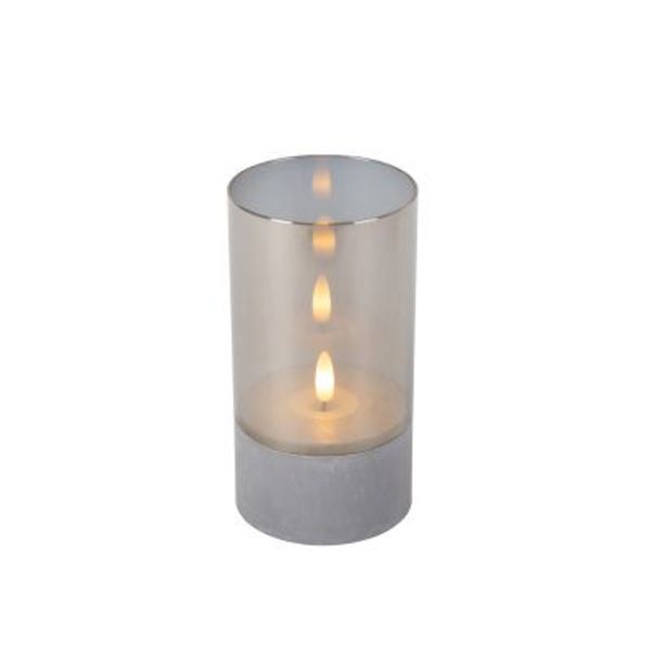 Lucide VELAS Tafellamp-Fumé-LED-Glas