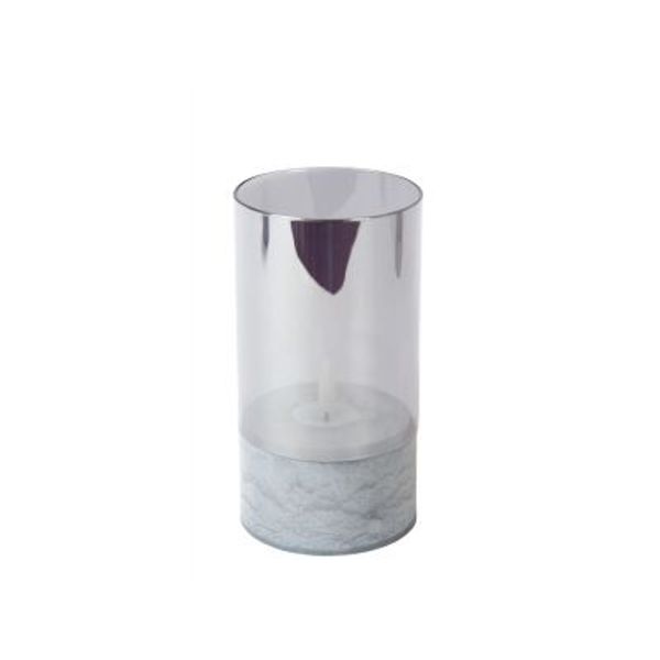 Lucide VELAS Tafellamp-Fumé-LED-Glas