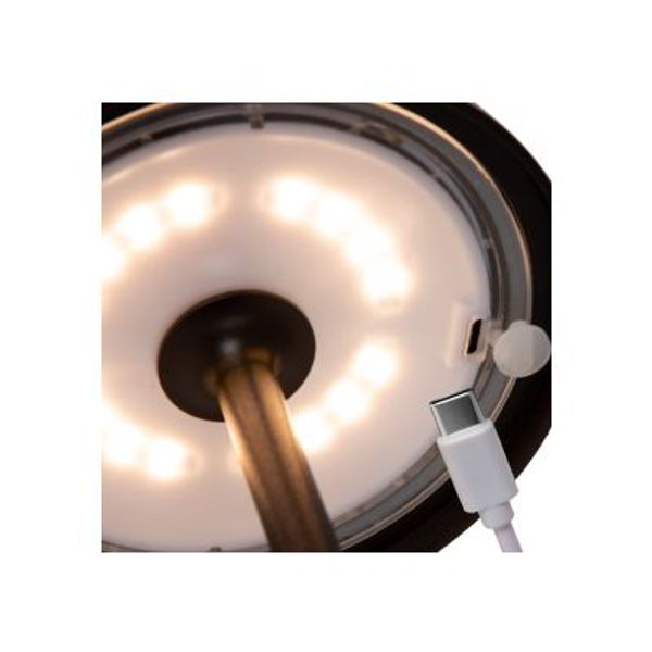 Lucide JOY Tafellamp Buiten-Zwart-Ø12-LED Dimb.-1,5W