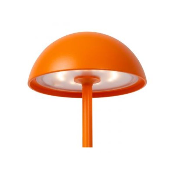 Lucide JOY Tafellamp Buiten-Oranje-Ø12-LED Dimb.-1,5W