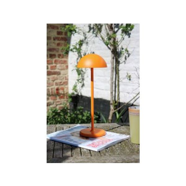 Lucide JOY Tafellamp Buiten-Oranje-Ø12-LED Dimb.-1,5W