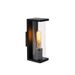 Lucide SLIGO Wandlamp Buiten-Zwart-1xE27-15W-IP54-PVC