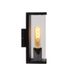 Lucide SLIGO Wandlamp Buiten-Zwart-1xE27-15W-IP54-PVC