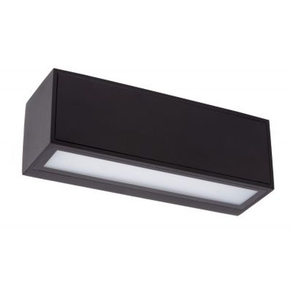 Lucide SUTTON Wandlamp Buiten-Zwart-LED-2W-2850K/3150K-4V