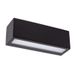 Lucide SUTTON Wandlamp Buiten-Zwart-LED-2W-2850K/3150K-4V