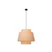 Lucide TRIBUTE Hanglamp-Beige-Ø60-1xE27-40W-Stof