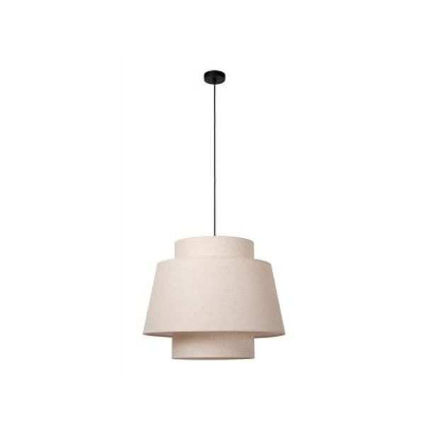 Lucide TRIBUTE Hanglamp-Beige-Ø60-1xE27-40W-Stof