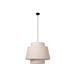 Lucide TRIBUTE Hanglamp-Beige-Ø60-1xE27-40W-Stof