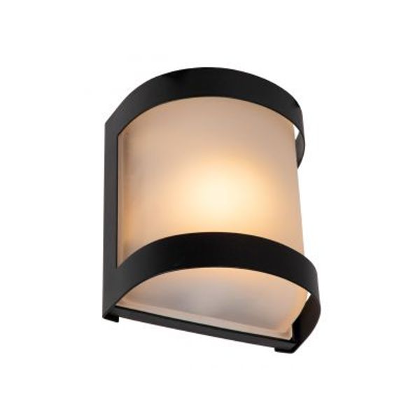 Lucide BOLO Wandlamp Buiten-Opaal-1xE27-15W-IP44-Glas