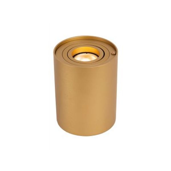 Lucide TUBE Tafellamp-Mat Go.-Ø9,6-LED Dimb.-1xGU10-5W