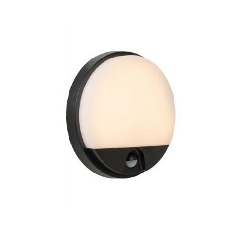 HUPS IR Wandlamp Buiten-Zwart-LED-10W-3000K-IP54  Lucide